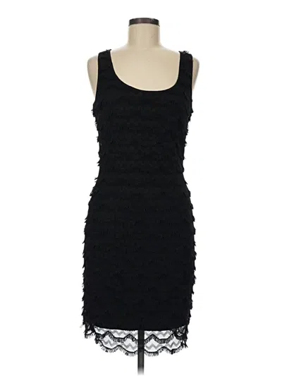 Pre-owned Guess Cocktail Dress In Black