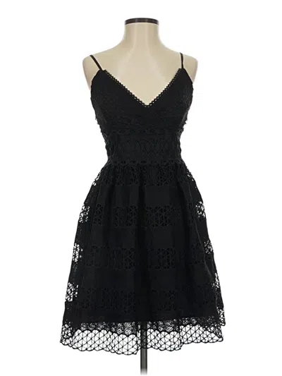 Pre-owned Guess Cocktail Dress In Black