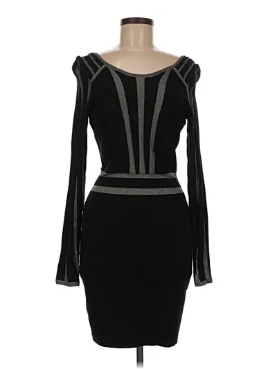 Pre-owned Guess Cocktail Dress In Black