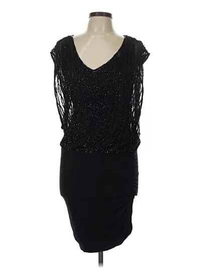 Pre-owned Guess Cocktail Dress In Black