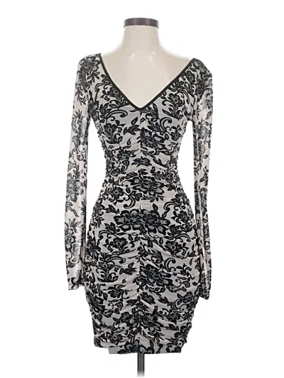 Pre-owned Guess Cocktail Dress In Black