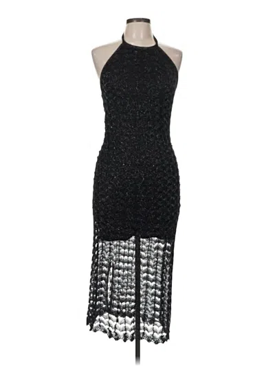 Pre-owned Guess Cocktail Dress In Black