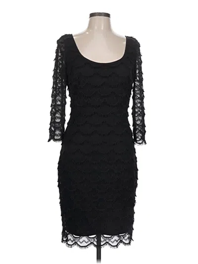 Pre-owned Guess Cocktail Dress In Black