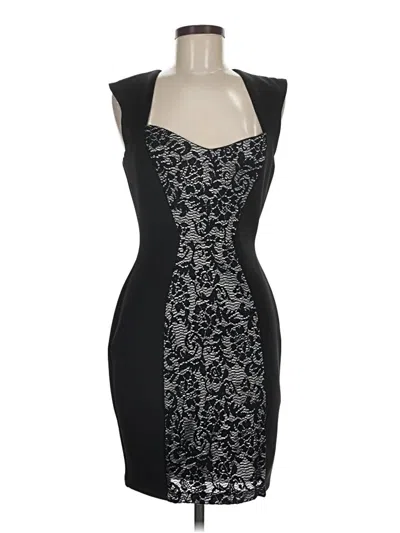 Pre-owned Guess Cocktail Dress In Black
