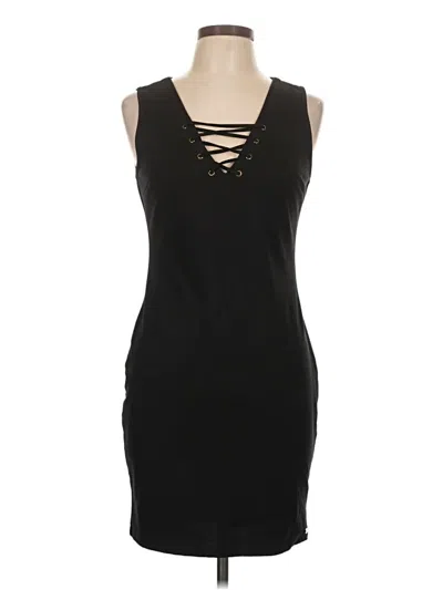 Pre-owned Guess Cocktail Dress In Black