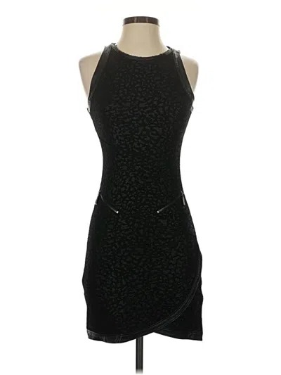 Pre-owned Guess Cocktail Dress In Black