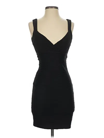 Pre-owned Guess Cocktail Dress In Black