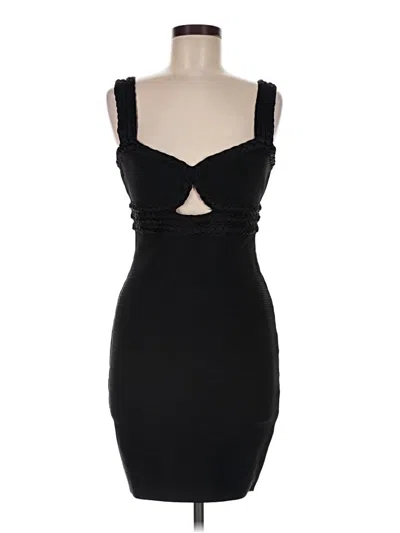 Pre-owned Guess Cocktail Dress In Black