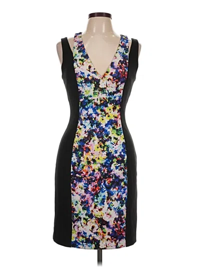 Pre-owned Guess Cocktail Dress In Black