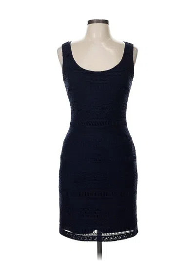 Pre-owned Guess Cocktail Dress In Blue