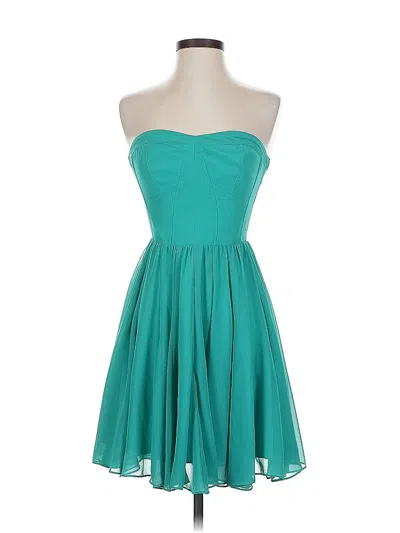 Pre-owned Guess Cocktail Dress In Blue