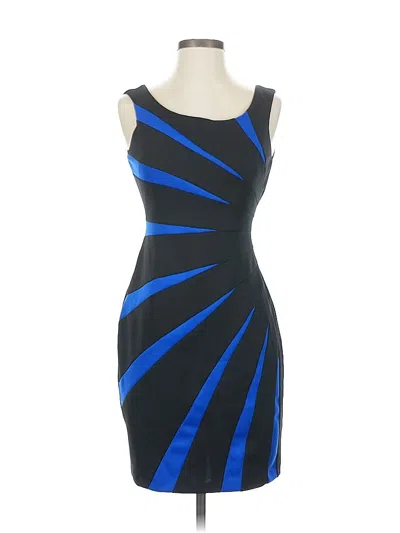 Pre-owned Guess Cocktail Dress In Blue