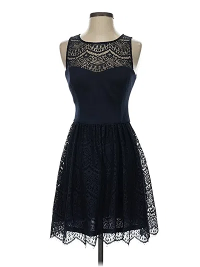 Pre-owned Guess Cocktail Dress In Blue