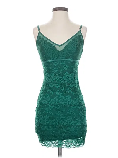 Pre-owned Guess Cocktail Dress In Blue
