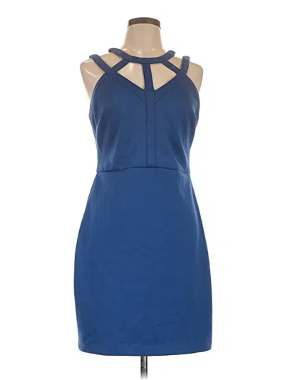 Pre-owned Guess Cocktail Dress In Blue