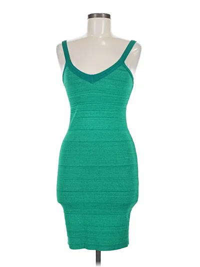 Pre-owned Guess Cocktail Dress In Blue