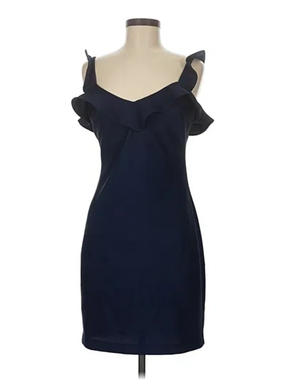 Pre-owned Guess Cocktail Dress In Blue