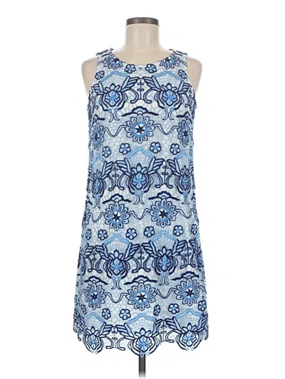 Pre-owned Guess Cocktail Dress In Blue