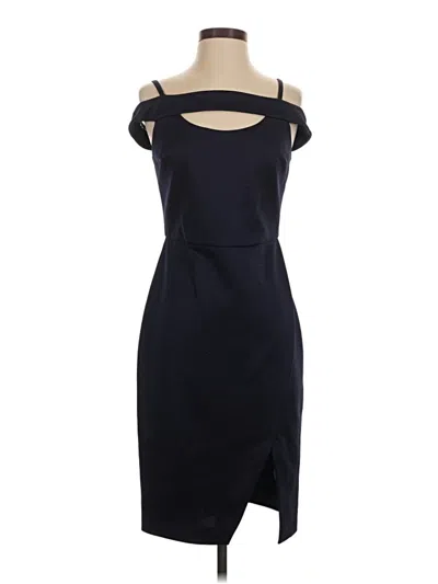 Pre-owned Guess Cocktail Dress In Blue
