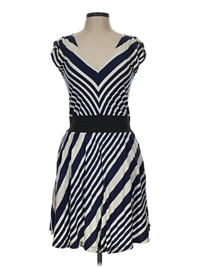 Pre-owned Guess Cocktail Dress In Blue