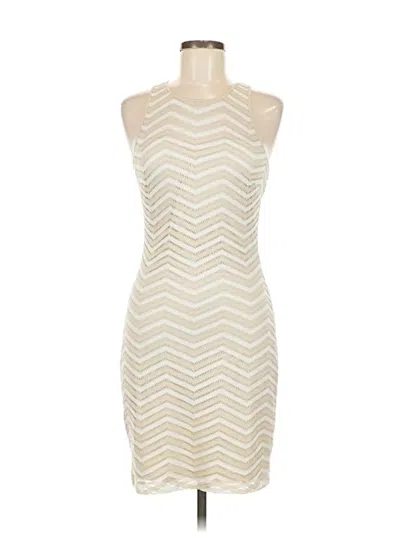 Pre-owned Guess Cocktail Dress In Brown