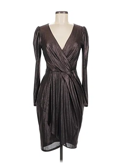 Pre-owned Guess Cocktail Dress In Brown