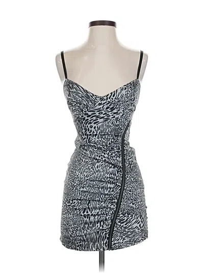 Pre-owned Guess Cocktail Dress In Gray