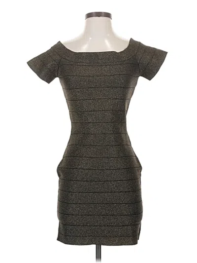Pre-owned Guess Cocktail Dress In Gray