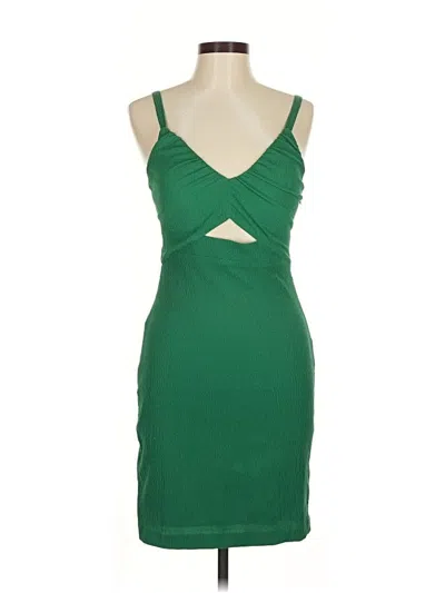 Pre-owned Guess Cocktail Dress In Green
