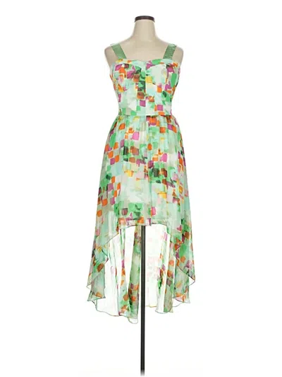 Pre-owned Guess Cocktail Dress In Green
