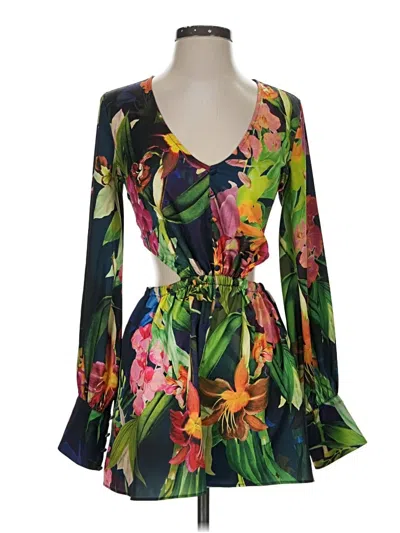 Pre-owned Guess Cocktail Dress In Green
