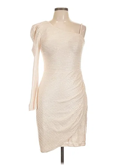 Pre-owned Guess Cocktail Dress In Ivory