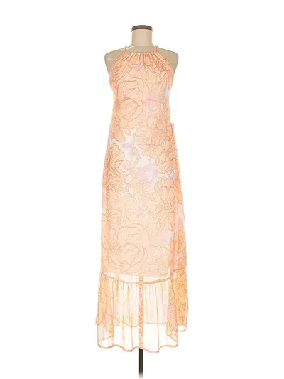 Pre-owned Guess Cocktail Dress In Orange