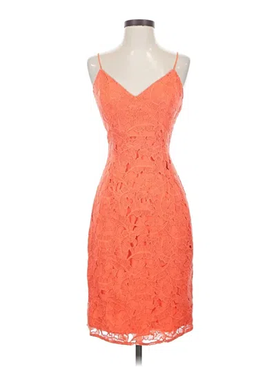 Pre-owned Guess Cocktail Dress In Orange
