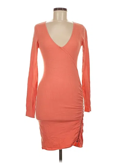 Pre-owned Guess Cocktail Dress In Orange