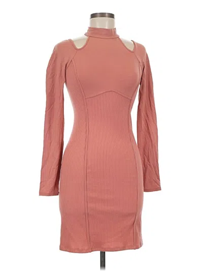 Pre-owned Guess Cocktail Dress In Orange