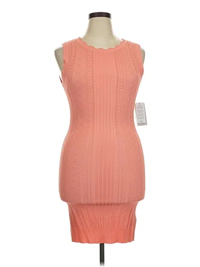 Pre-owned Guess Cocktail Dress In Orange
