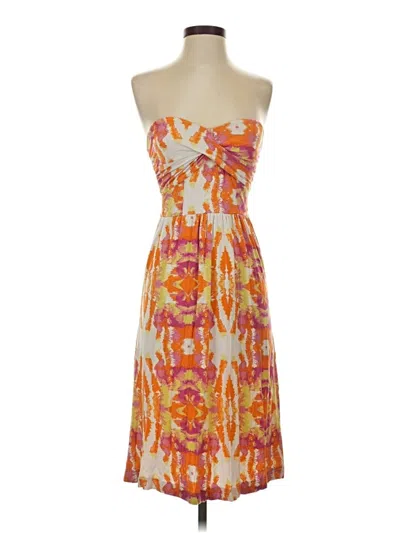 Pre-owned Guess Cocktail Dress In Orange