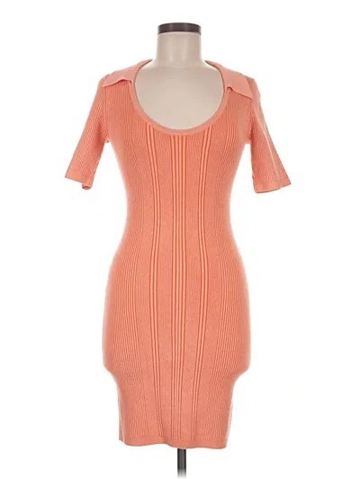 Pre-owned Guess Cocktail Dress In Orange