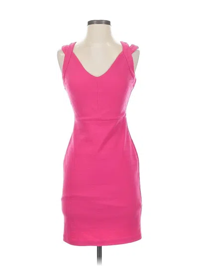Pre-owned Guess Cocktail Dress In Pink