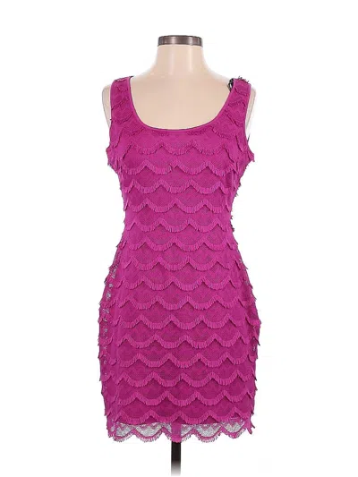Pre-owned Guess Cocktail Dress In Pink