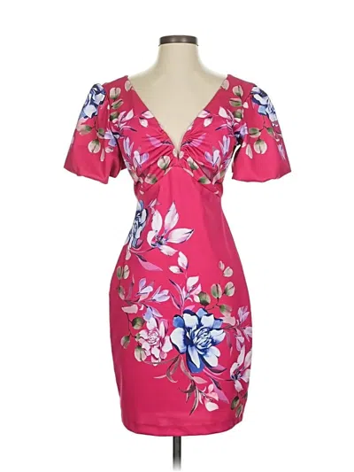 Pre-owned Guess Cocktail Dress In Pink