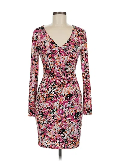 Pre-owned Guess Cocktail Dress In Pink