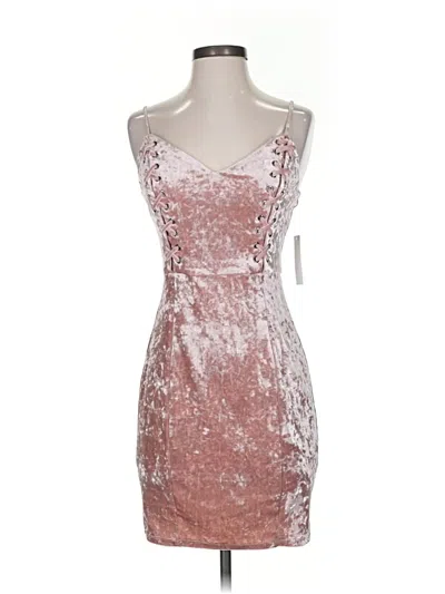 Pre-owned Guess Cocktail Dress In Pink