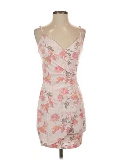Pre-owned Guess Cocktail Dress In Pink
