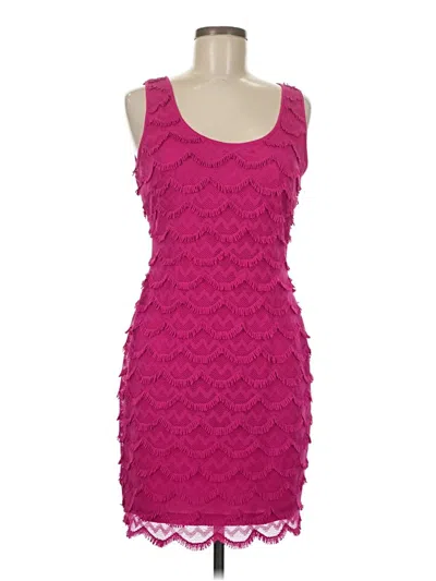 Pre-owned Guess Cocktail Dress In Pink