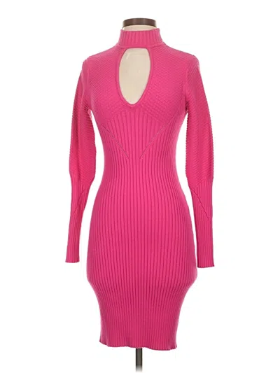 Pre-owned Guess Cocktail Dress In Pink