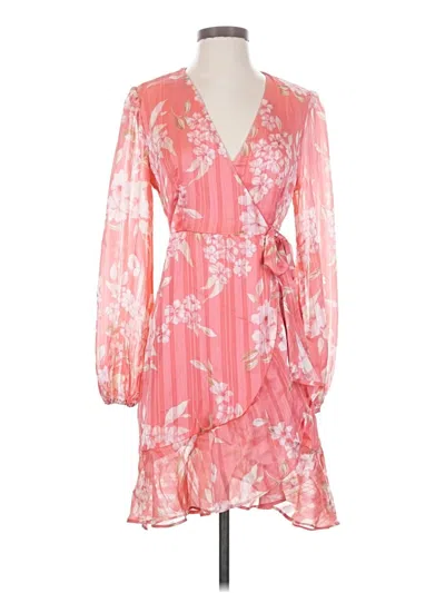 Pre-owned Guess Cocktail Dress In Pink
