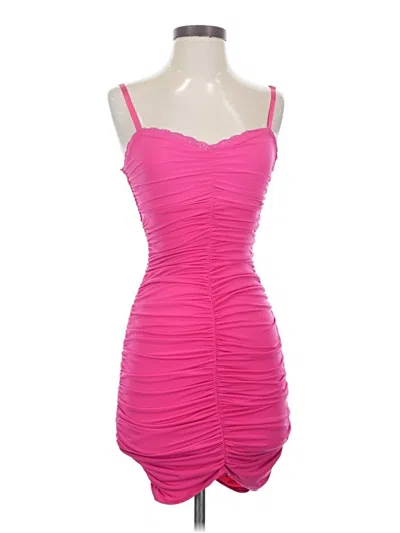 Pre-owned Guess Cocktail Dress In Pink