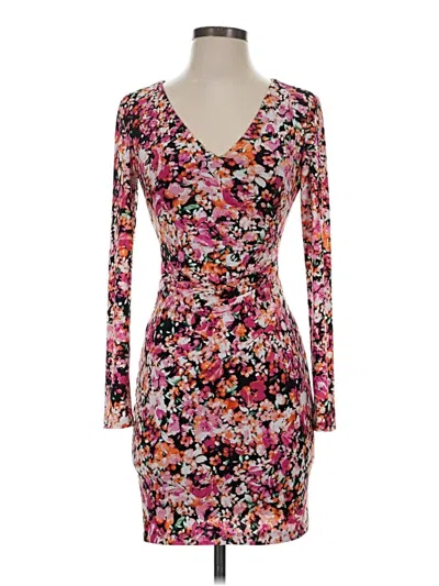 Pre-owned Guess Cocktail Dress In Pink